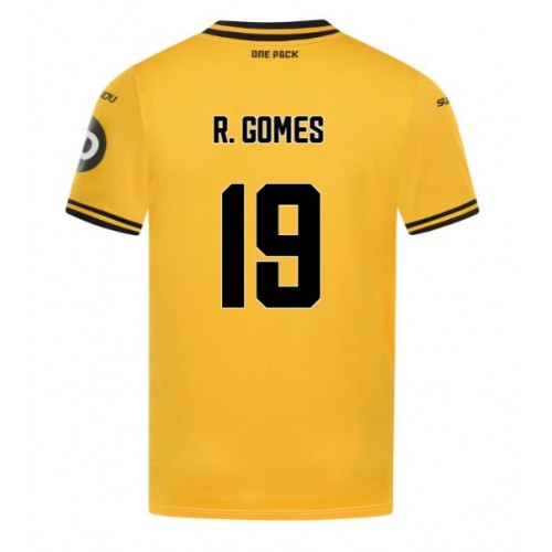 Moški Nogometni dresi Wolves Rodrigo Gomes #19 Domači 2024-25 Kratek Rokav